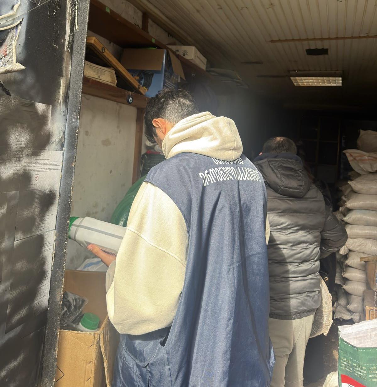 Illegal sale of agrochemicals revealed in Adjara