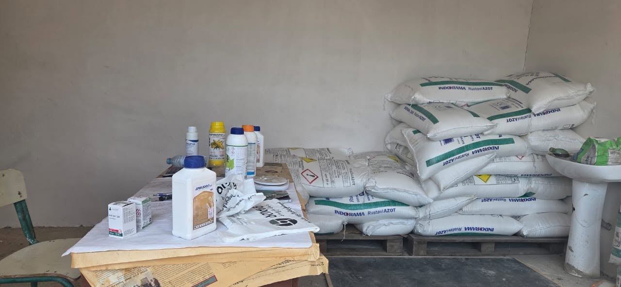 Operations Suspended at Illegal Pesticide Sales Facility in Bolnisi