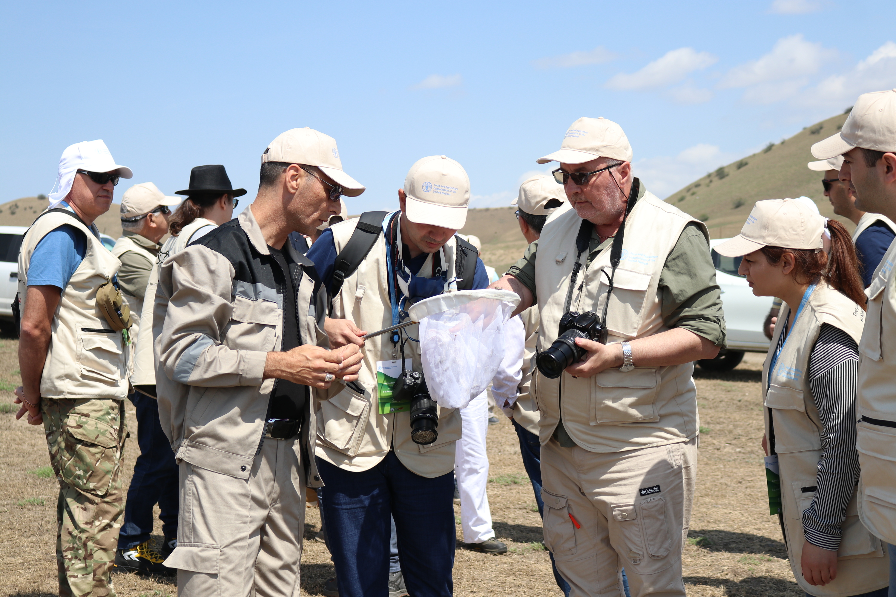 Trial studies of plant protection bio products were conducted in Kakheti with the participation of international experts