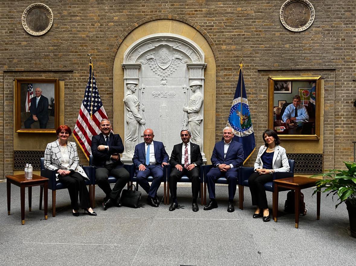 The Georgian delegation held meetings in the USA