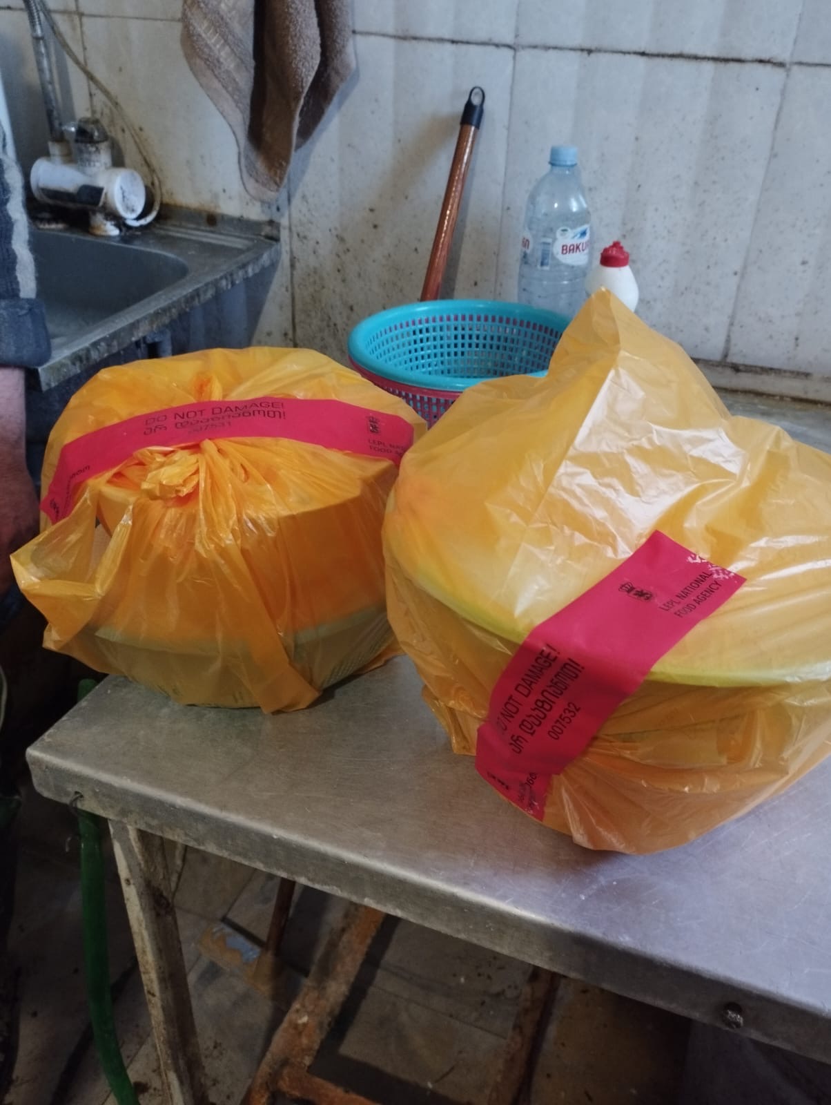 ბაღდათში ყველის არარეგისტრირებული საწარმო გამოვლინდა