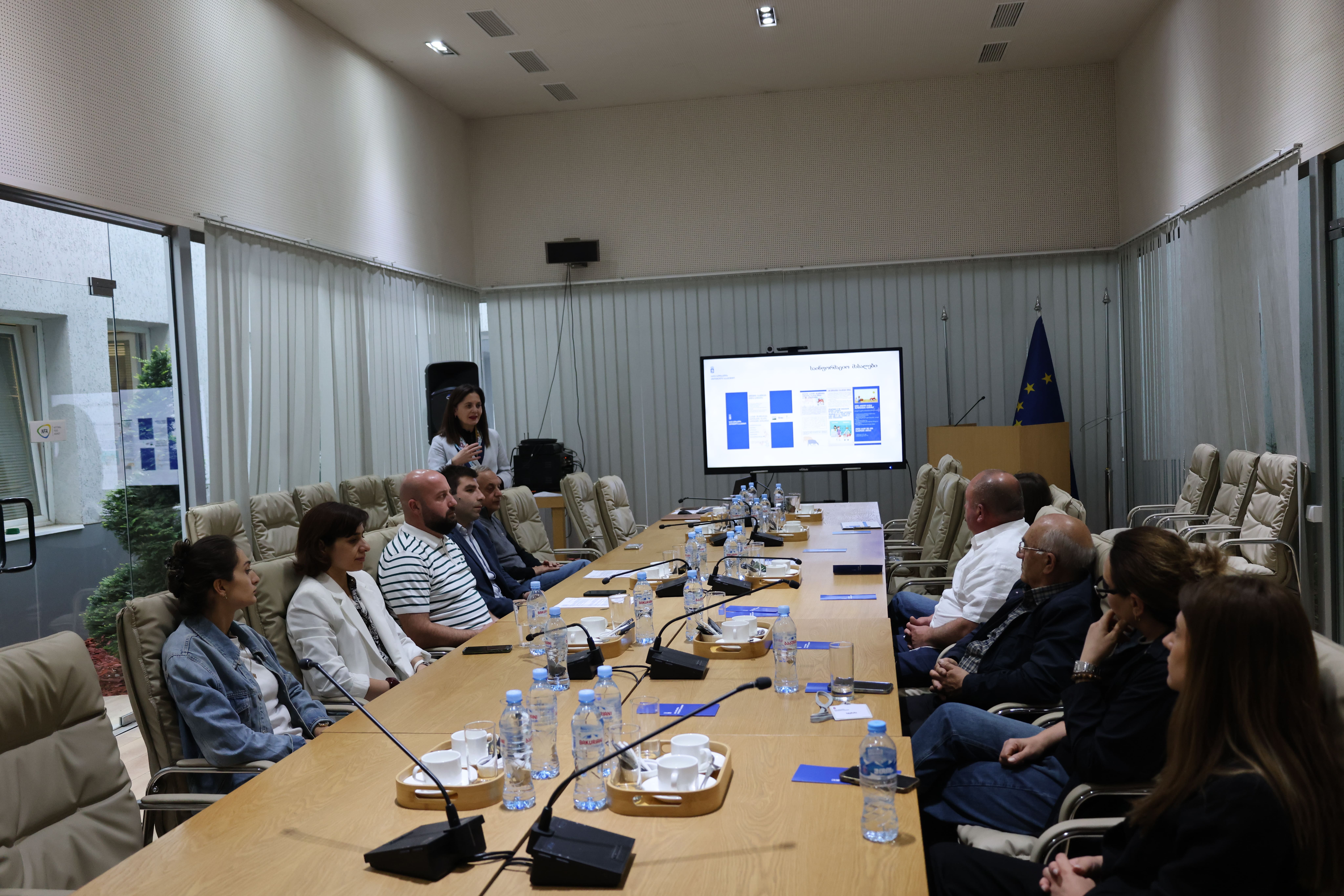  სურსათის ეროვნულ სააგენტოში „ქართული რძის ნიშნის ფედერაციის“ წევრ  კომპანიებთან შეხვედრა გაიმართა